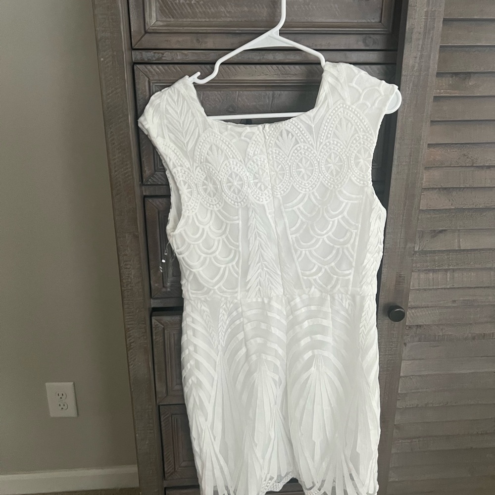 White dress